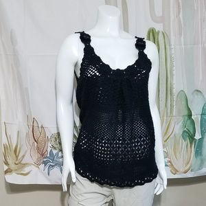 Lucky Brand Hand Knit Tank
